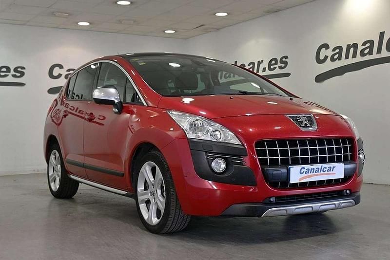 Usado Peugeot 3008 Allure 111 CV (81 kW) 2011 Rojo Familiar