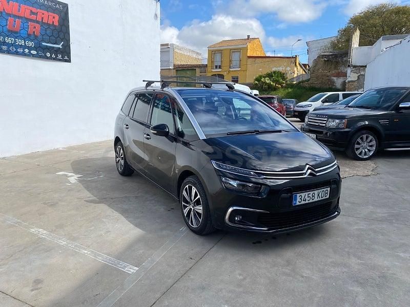 Usado Citroën Grand C4 Picasso Feel 150 CV (110 kW) 2017 Negro Monovolumen
