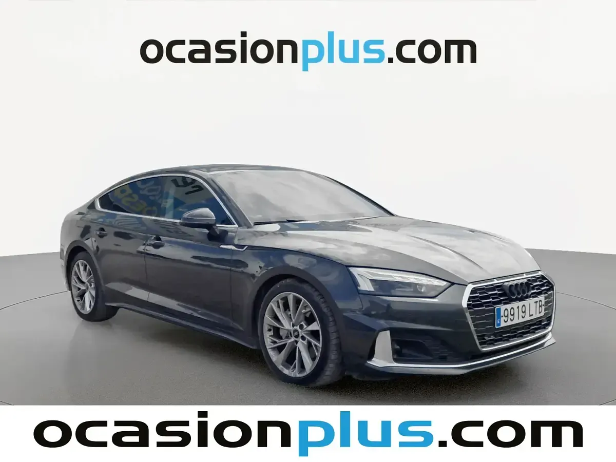 Usado Audi A5 Advanced Plus 204 CV (150 kW) 2021 Gris Coupe