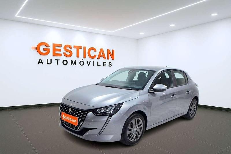 Plateado Usado 2022 Peugeot 208 Active Utilitario | 10.990 € (Buen precio) - Imagen 1/4