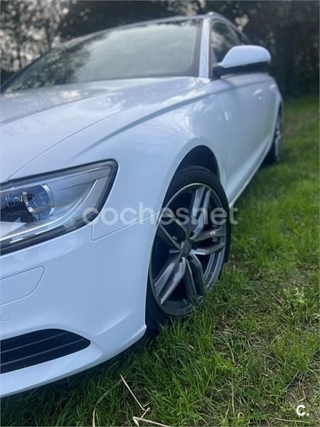 Usado Audi A6 Premium 177 CV (130 kW) 2014 Blanco Familiar