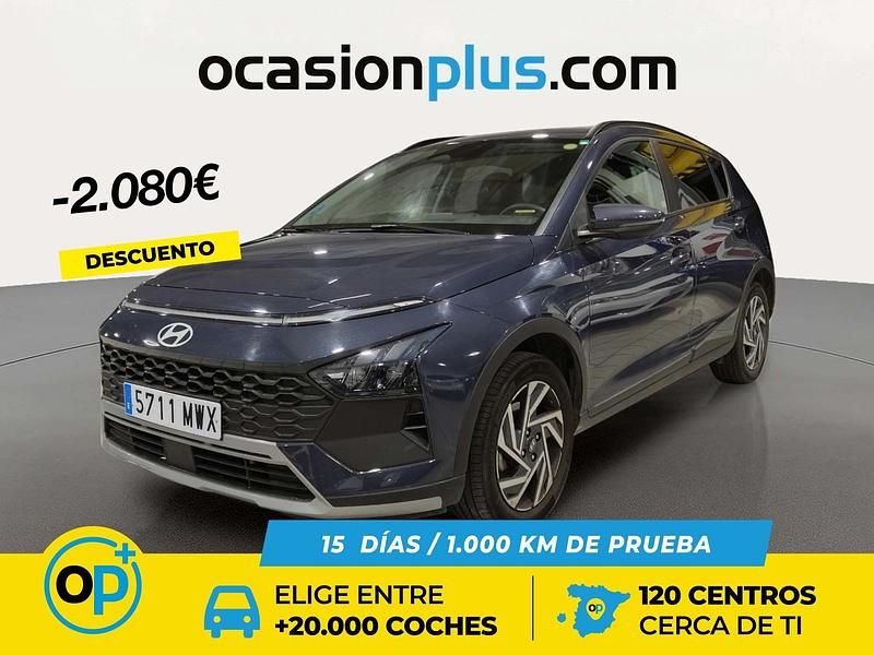 Gris Usado 2024 Hyundai Bayon SUV | 16.950 € (Precio justo) - Imagen 1/4
