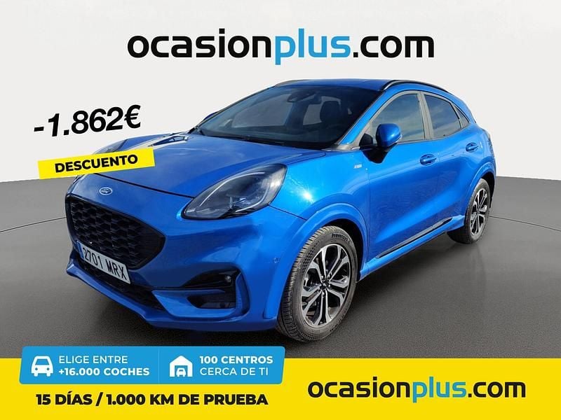 Azul Usado 2024 Ford Puma ST-Line Recogida | 19.390 € (Precio justo) - Imagen 1/4