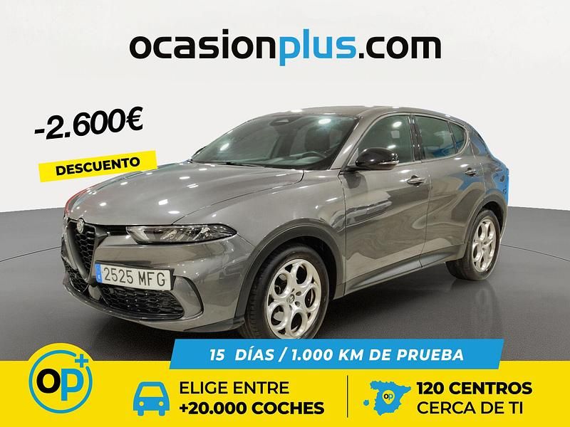 Gris Usado 2023 Alfa Romeo Tonale Sprint SUV | 21.890 € (Precio justo) - Imagen 1/4
