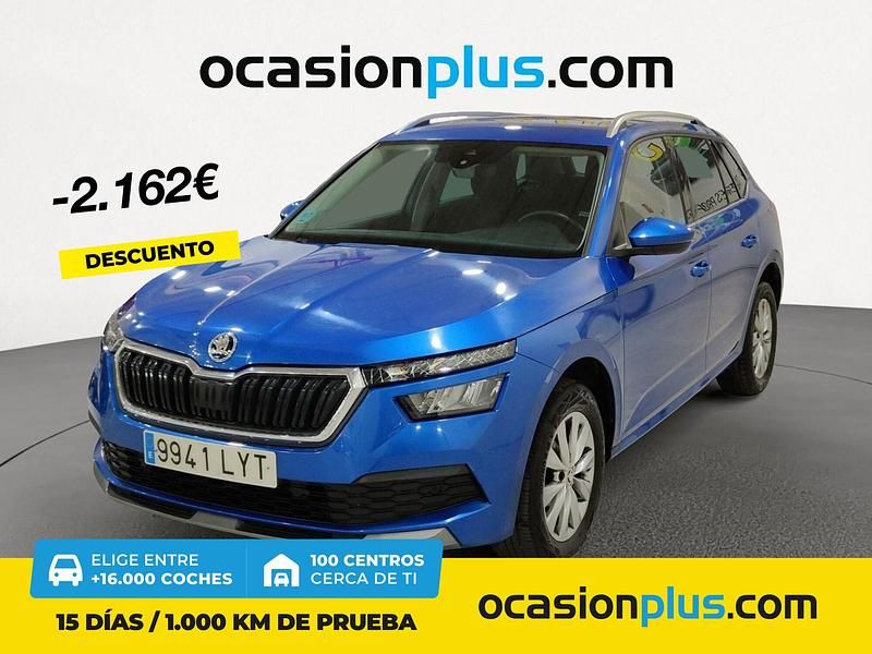 Azul Usado 2022 Skoda Kamiq SUV | 17.300 € (Precio justo) - Imagen 1/4