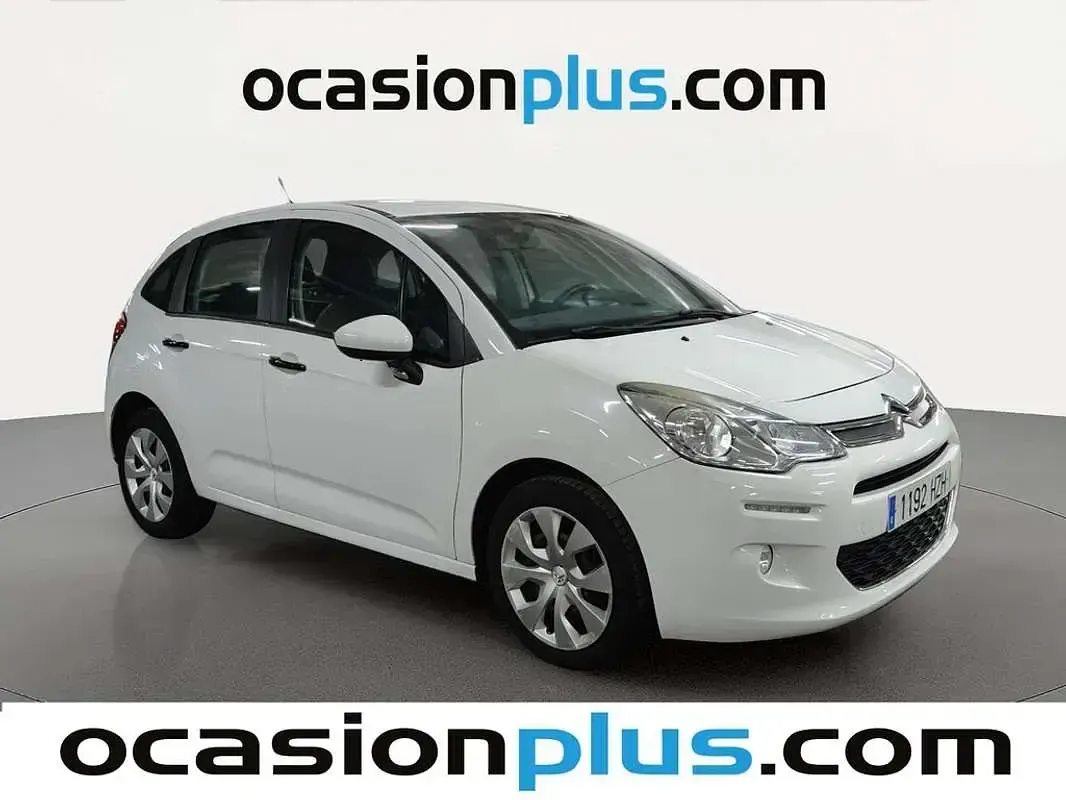 Usado Citroën C3 PureTech 68 CV (50 kW) 2014 Blanco Utilitario