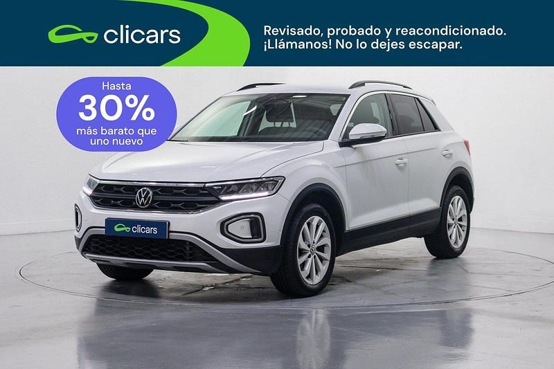 Usado VW T-Roc Life 150 CV (110 kW) 2022 Blanco SUV
