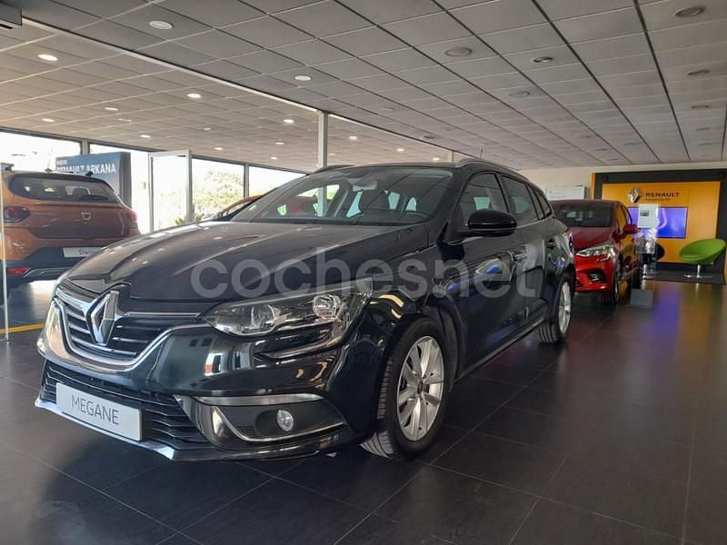 Negro Usado 2018 Renault Mégane GrandTour Familiar | 11.900 € (Un poco caro) - Imagen 1/4