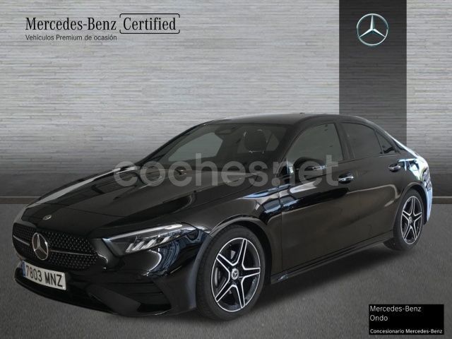 Negro Usado 2024 Mercedes A200 Berlina | 33.900 € (Precio justo) - Imagen 1/4