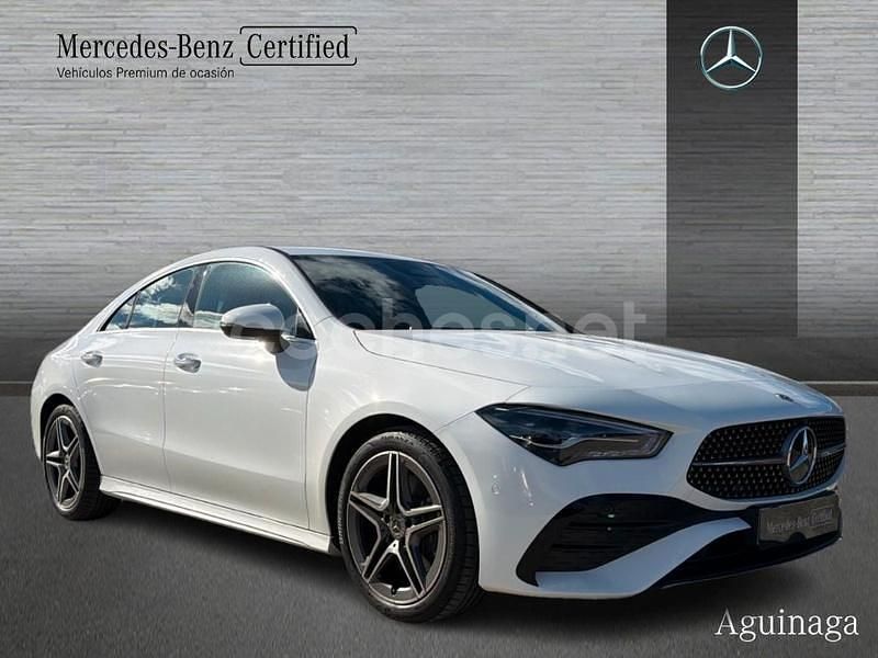Usado Mercedes CLA200 150 CV (110 kW) 2024 Blanco Berlina