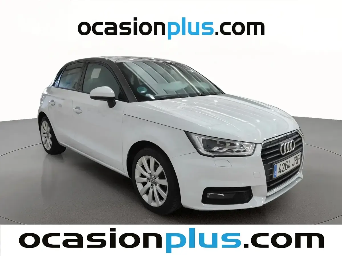 Usado Audi A1 Attraction 95 CV (69 kW) 2016 Blanco Utilitario