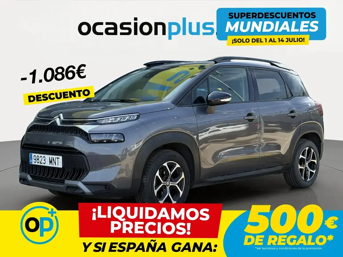 Usado Citroën C3 Aircross PureTech 110 CV (80 kW) 2024 Gris SUV