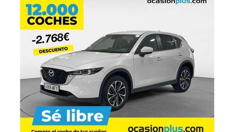 Blanco Usado 2023 Mazda CX-5 Ad'Vantage SUV | 27.682 € (Precio justo) - Imagen 1/4