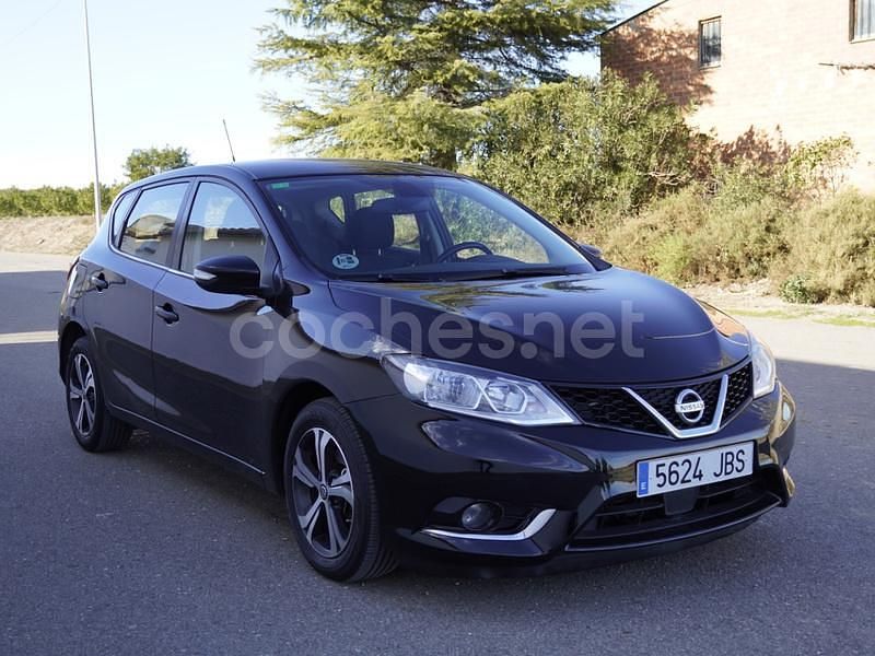 Negro Usado 2016 Nissan Pulsar Acenta Berlina | 8490 € (Precio justo) - Imagen 1/4