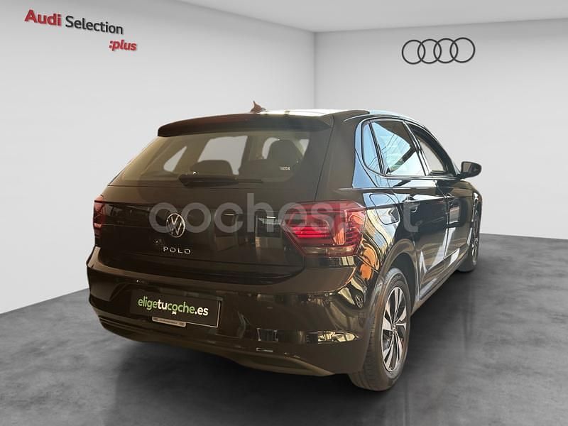 Usado VW Polo Advance 95 CV (69 kW) 2021 Negro Berlina