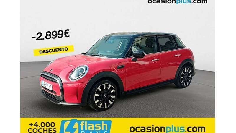 Rojo Usado 2021 Mini Cooper Utilitario | 18.446 € (Buen precio) - Imagen 1/4