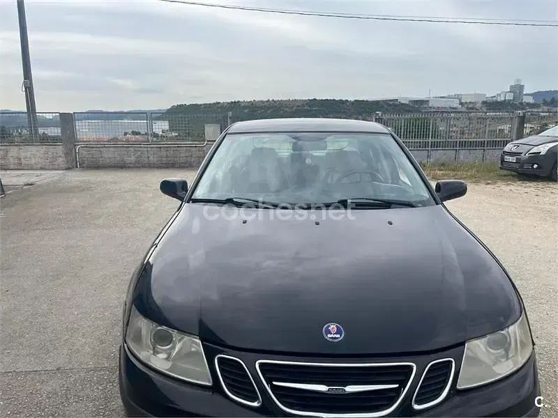 Usado Saab 9-3 Linear 125 CV (91 kW) 2004 Negro Berlina