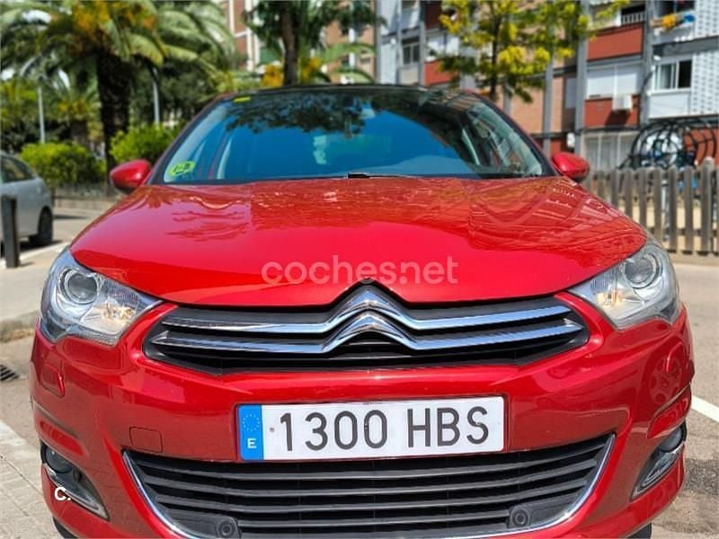 Rojo Usado 2011 Citroën C4 Exclusive Berlina | 4245 € (Buen precio) - Imagen 1/4