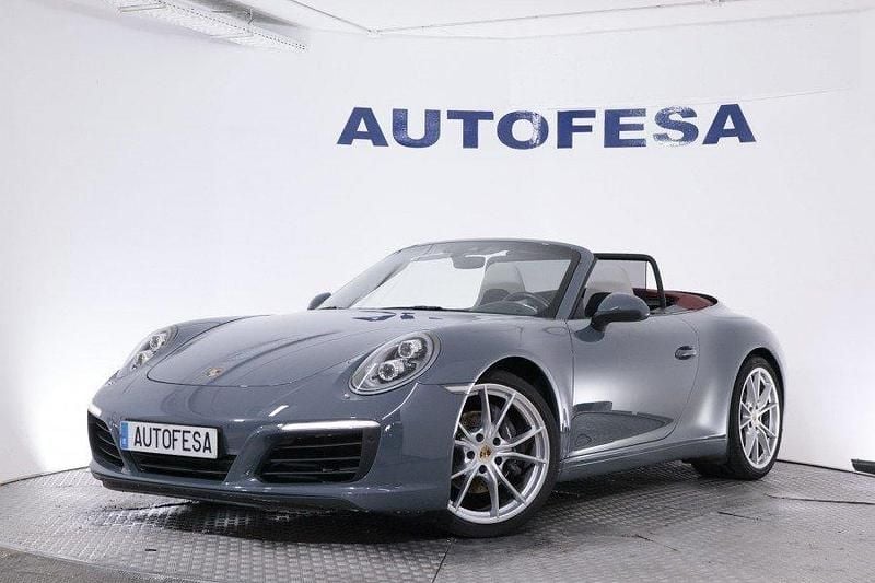 Gris azulado Usado 2017 Porsche 911 Carrera Descapotable | 98.350 € - Imagen 1/4