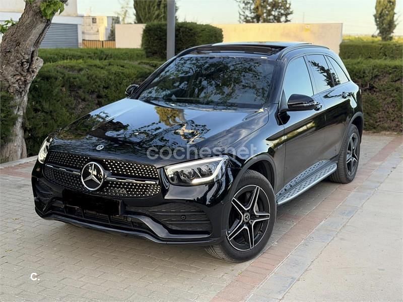 Usado Mercedes GLC300e 306 CV (225 kW) 2021 Negro SUV