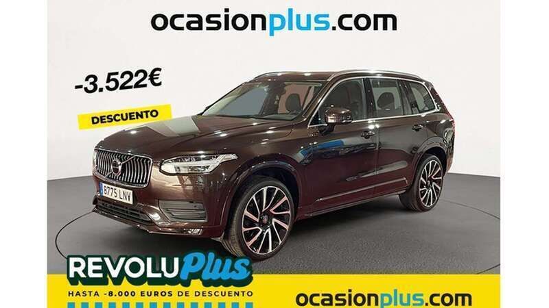 Marrón Usado 2021 Volvo XC90 Momentum SUV | 35.228 € (Super precio) - Imagen 1/4