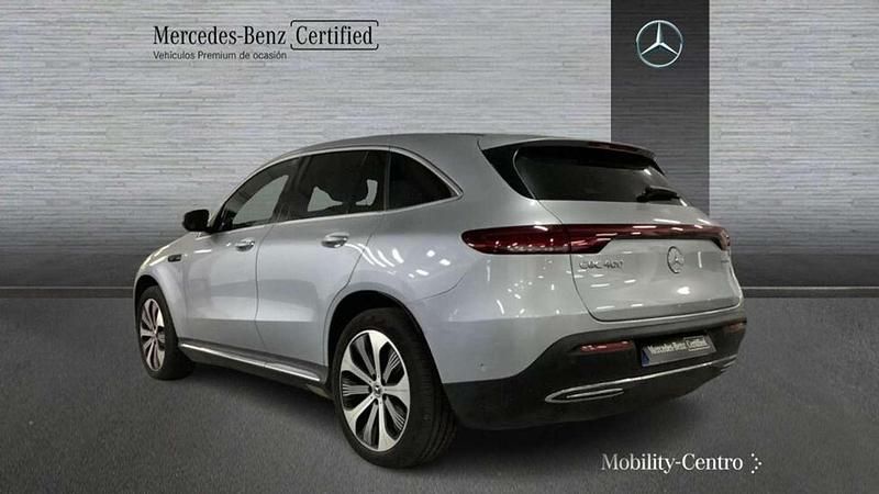 Usado Mercedes EQC400 300 kW (408 CV) 2020 Plateado SUV