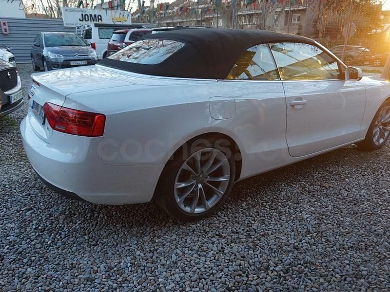 Usado Audi A5 Cabriolet S-Line 190 CV (139 kW) 2015 Blanco Descapotable