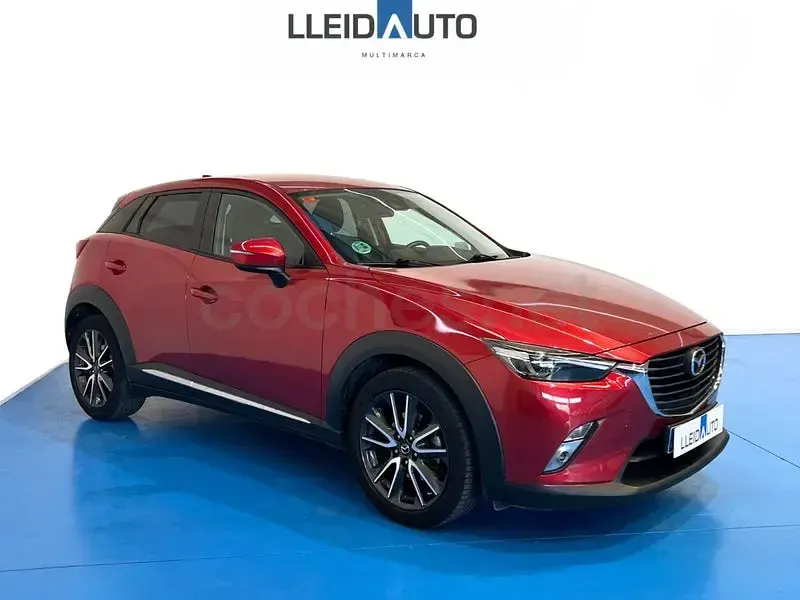 Usado Mazda CX-3 Luxury 105 CV (77 kW) 2016 Granate SUV