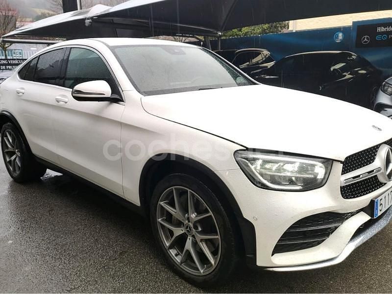 Blanco Usado 2021 Mercedes GLC220 Coupe | 41.890 € (Precio justo) - Imagen 1/4