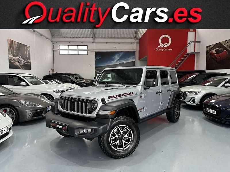 Gris Usado 2025 Jeep Wrangler Rubicon SUV | 64.400 € (Precio justo) - Imagen 1/4