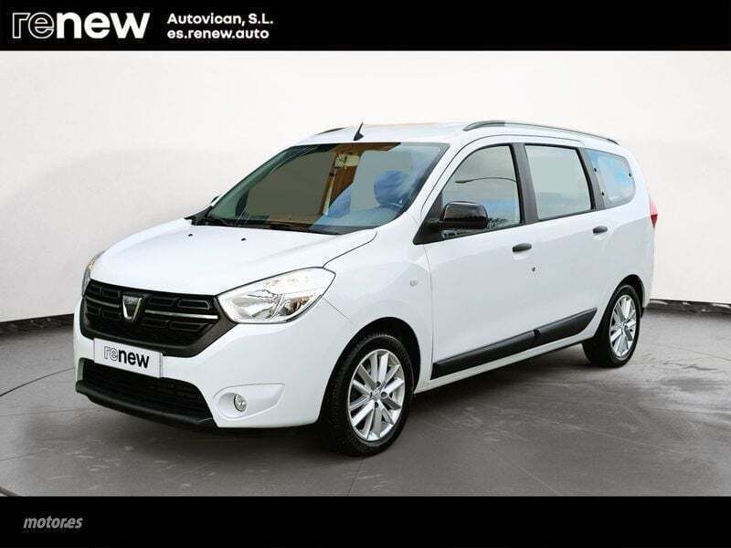 Blanco Usado 2021 Dacia Lodgy Comfort Monovolumen | 15.000 € (Un poco caro) - Imagen 1/4