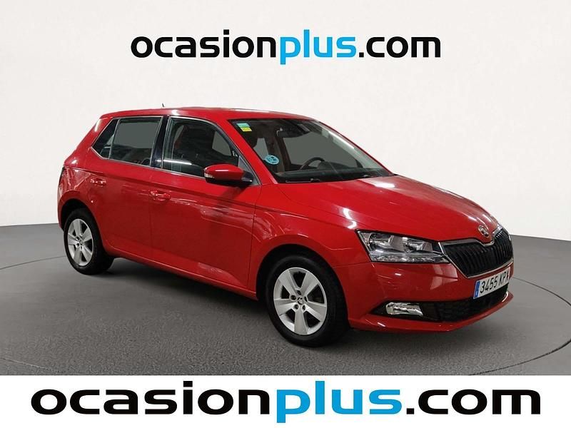 Usado Skoda Fabia 95 CV (69 kW) 2018 Rojo Utilitario