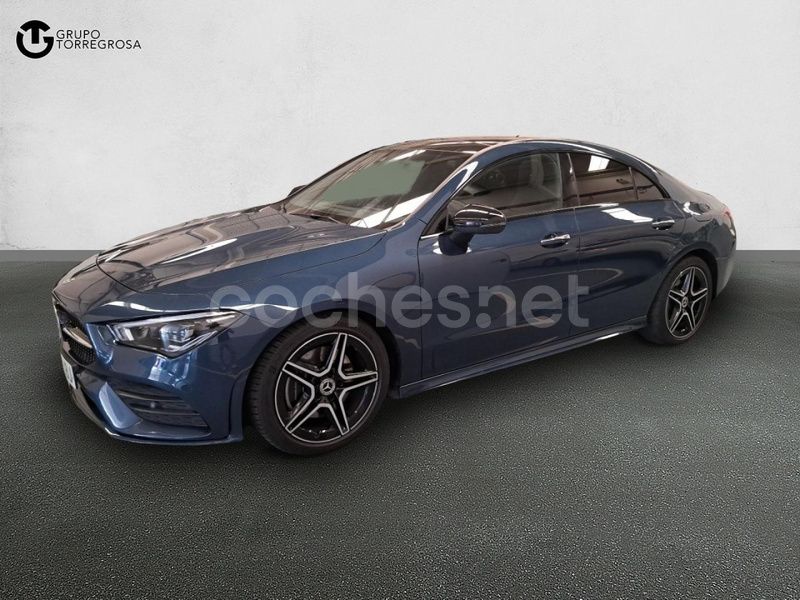 Azul Usado 2019 Mercedes CLA200 Berlina | 26.900 € (Un poco caro) - Imagen 1/4