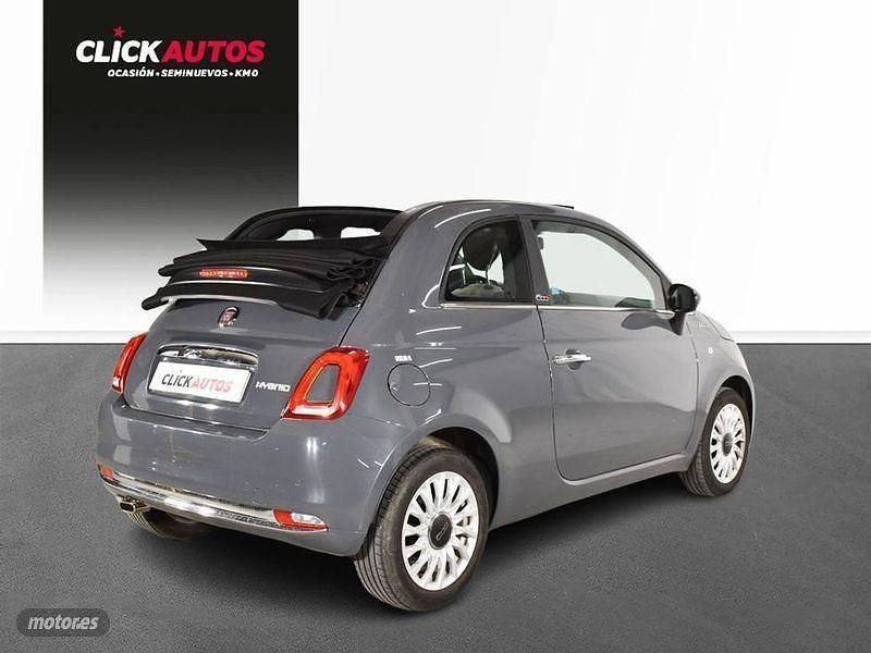 Usado Fiat 500 Dolcevita 70 CV (51 kW) 2022 Gris Descapotable