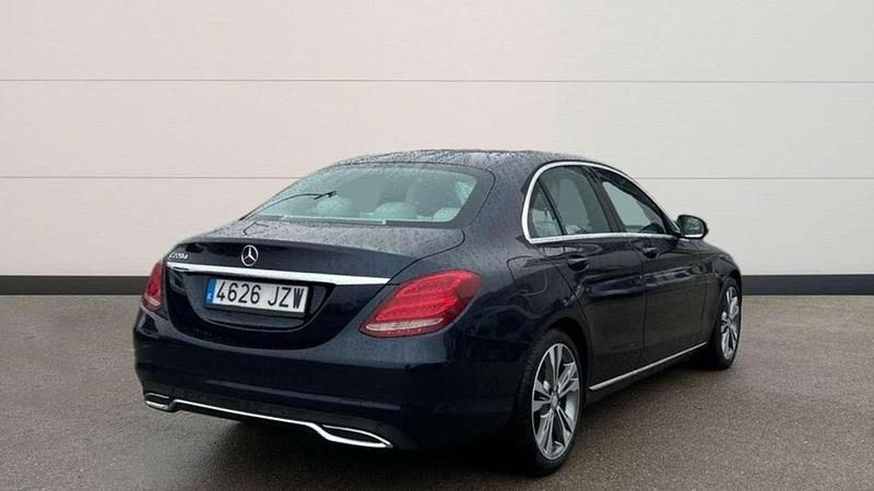 Usado Mercedes C220 171 CV (125 kW) 2017 Azul Berlina