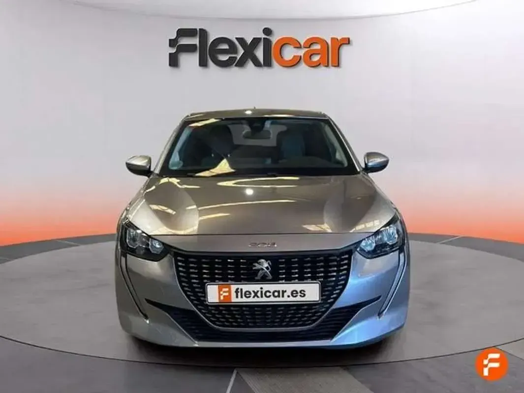 Usado Peugeot 208 Active 101 CV (74 kW) 2020 Gris Utilitario