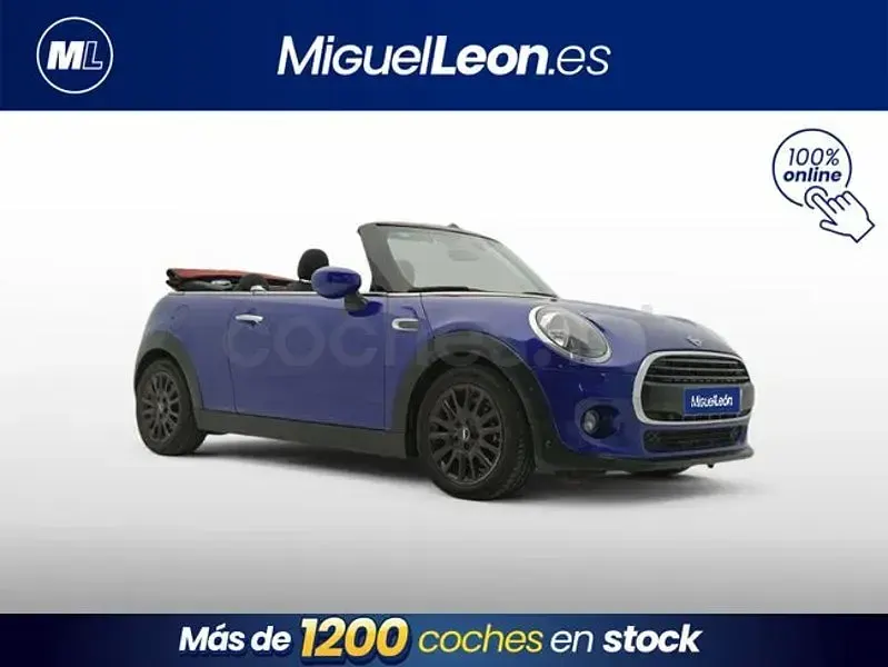 Usado Mini Cooper Cabriolet 136 CV (100 kW) 2020 Azul Descapotable