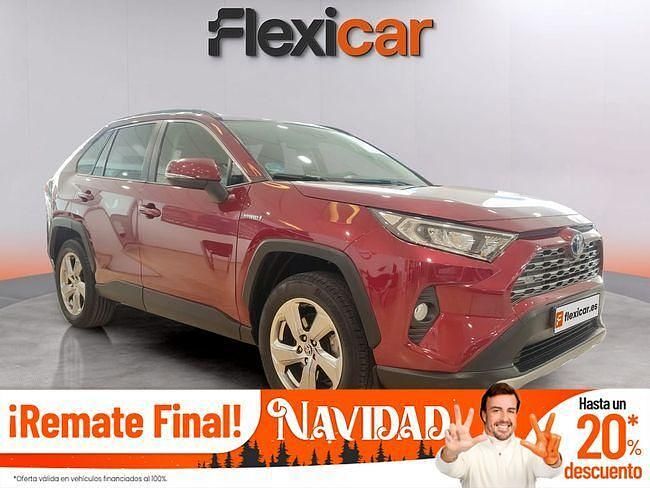 Rojo Usado 2021 Toyota RAV4 Hybrid Advance SUV | 28.190 € (Buen precio) - Imagen 1/4