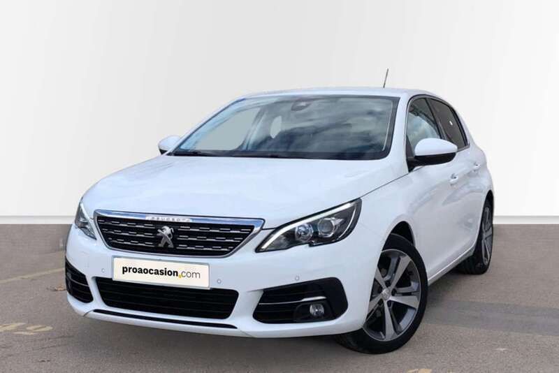 Blanco Usado 2020 Peugeot 308 Allure Utilitario | 11.500 € (Precio justo) - Imagen 1/4