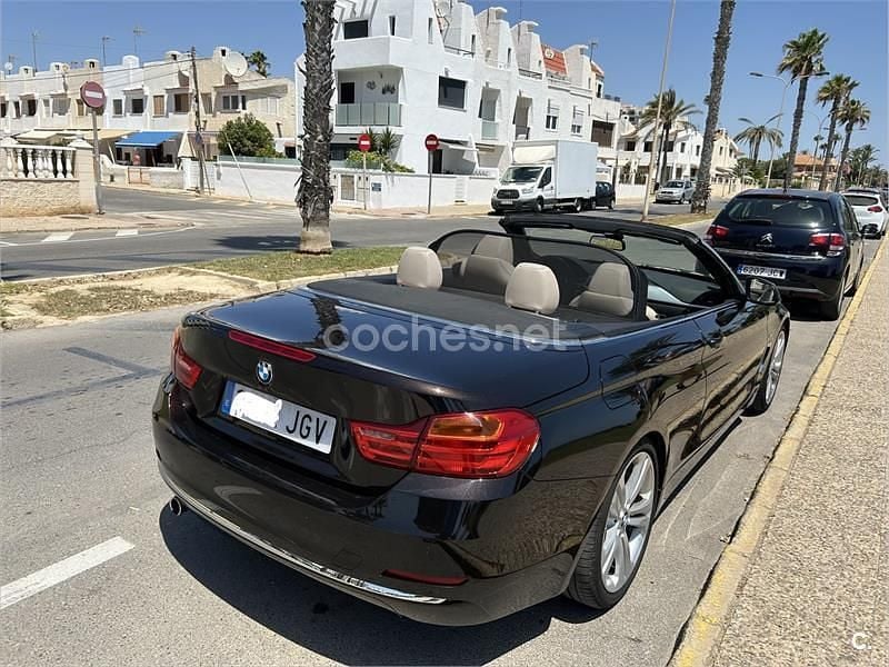 Usado BMW 420 Comfort Edition 184 CV (135 kW) 2015 Marrón Descapotable