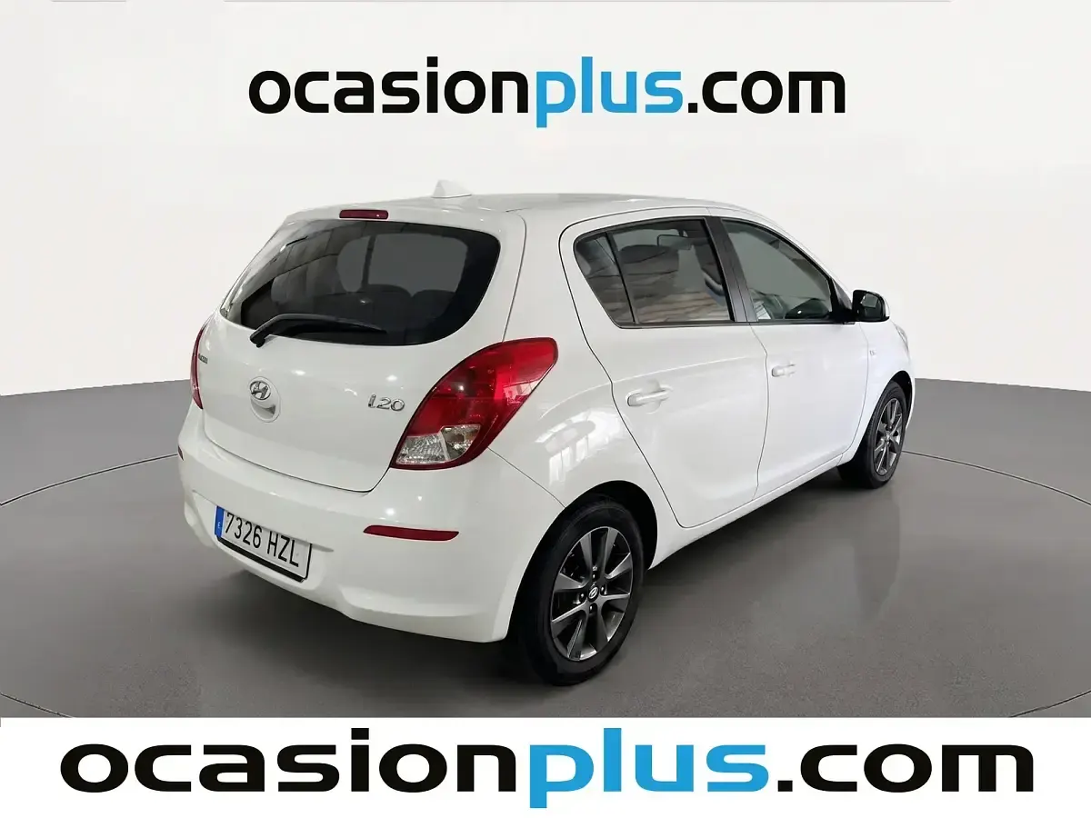 Usado Hyundai i20 GO! 85 CV (62 kW) 2014 Blanco Utilitario