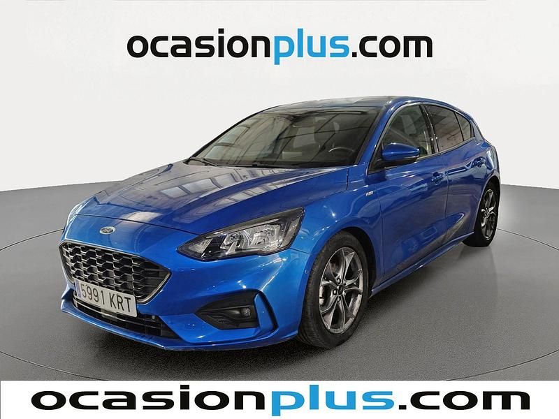 Usado Ford Focus ST-Line 125 CV (91 kW) 2018 Azul Utilitario