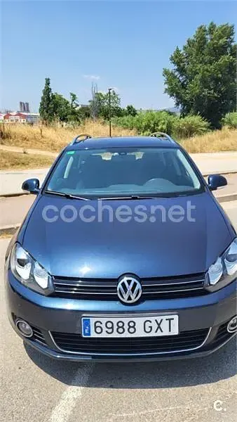 Usado VW Golf VI Sport 122 CV (89 kW) 2010 Azul Utilitario