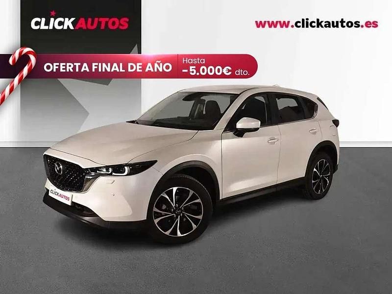 Blanco Usado 2025 Mazda CX-5 Ad'Vantage SUV | 31.600 € (Precio justo) - Imagen 1/4