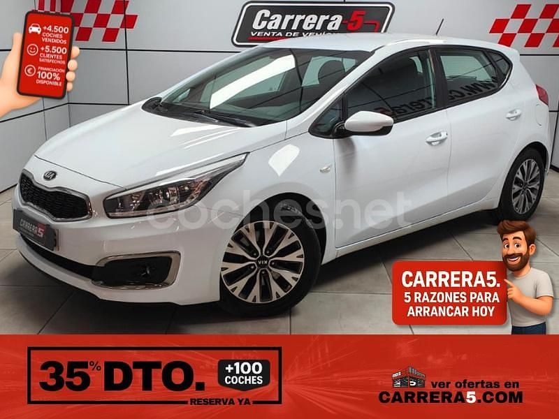 Blanco Usado 2016 Kia Ceed GT Berlina | 6500 € (Precio justo) - Imagen 1/4