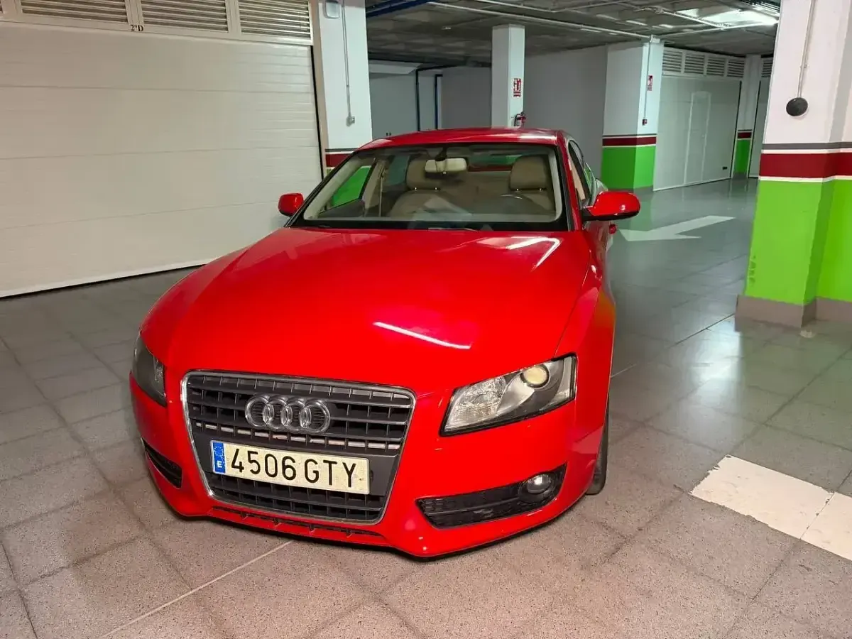 Usado Audi A5 Cabriolet 180 CV (132 kW) 2011 Rojo Descapotable