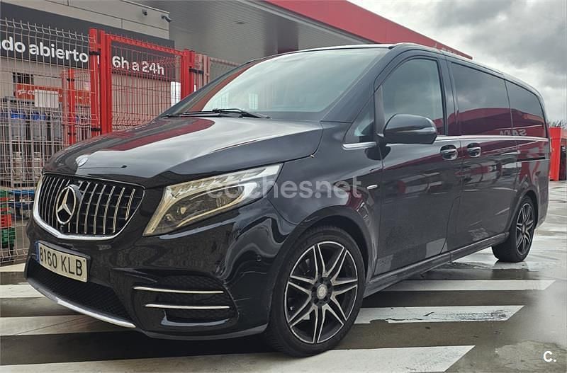 Negro Usado 2018 Mercedes V220 Exclusive Monovolumen | 44.500 € (Caro) - Imagen 1/4