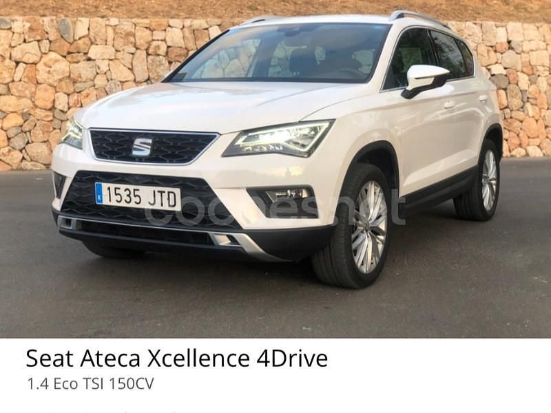 Begagnad Seat Ateca 4Drive 150 HK (110 kW) 2016 Vit SUV