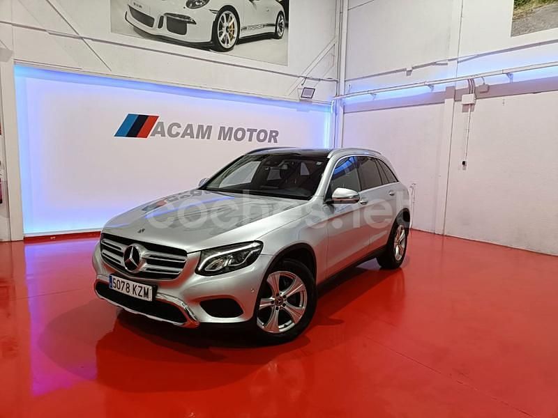 Usado Mercedes GLC220 194 CV (142 kW) 2020 Gris / plata SUV