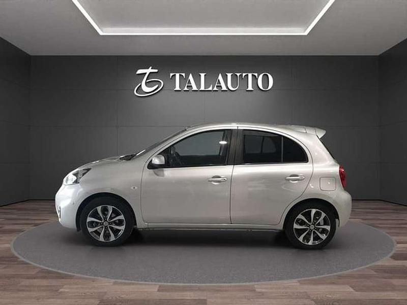 Usado Nissan Micra N-TEC 80 CV (58 kW) 2017 Gris Utilitario